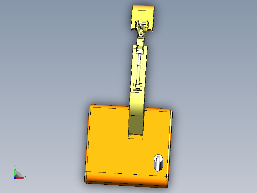 A2004715-工作中的液压挖掘机前视图