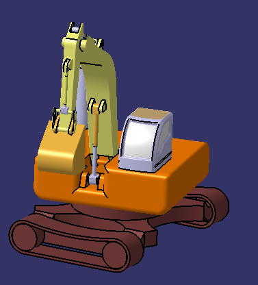 A2004715-工作中的液压挖掘机