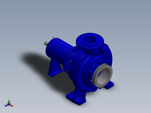 泵、水泵(45)正等轴测缩略图