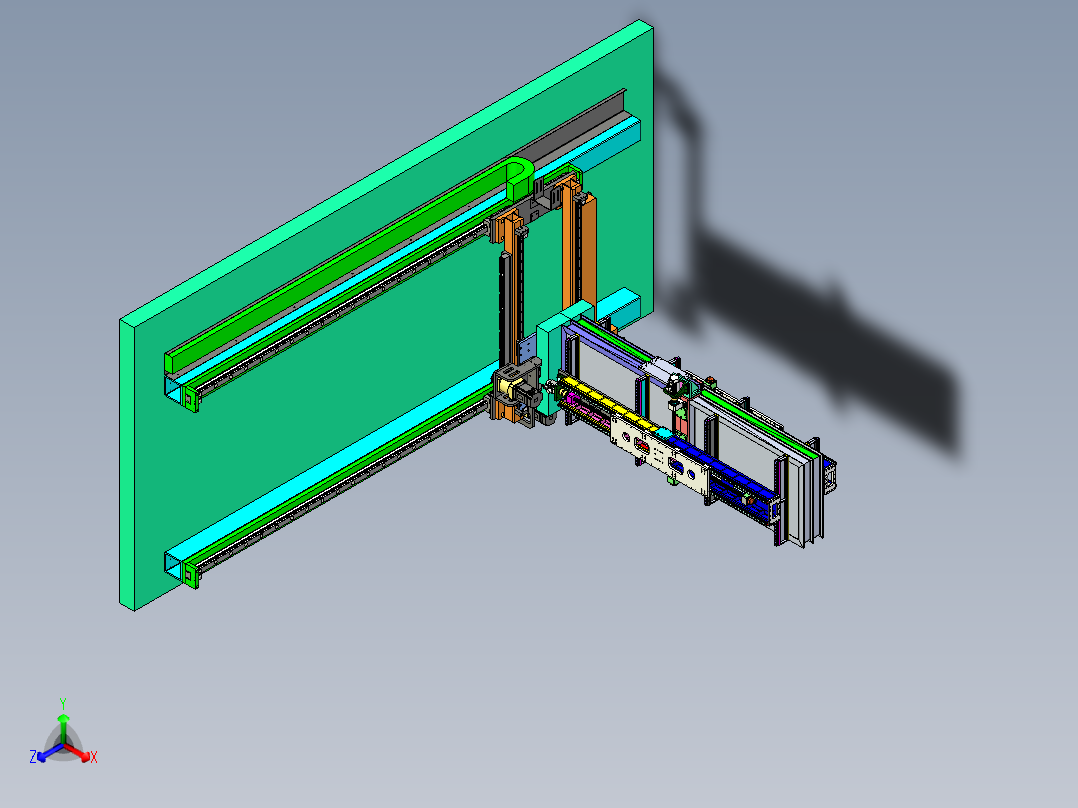 多轴移动式作业平台机构