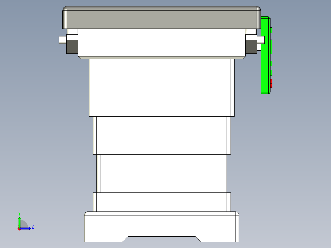 手术床 &amp; 手术室床左视图
