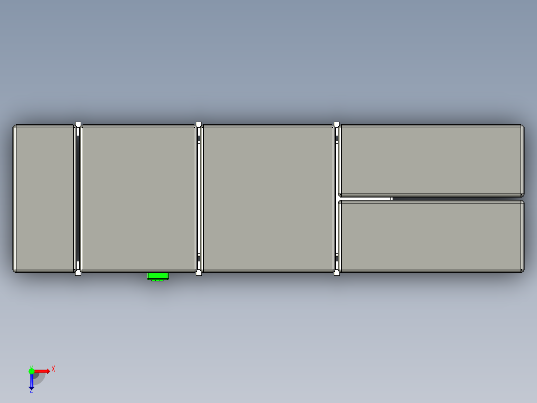 手术床 &amp; 手术室床俯视图