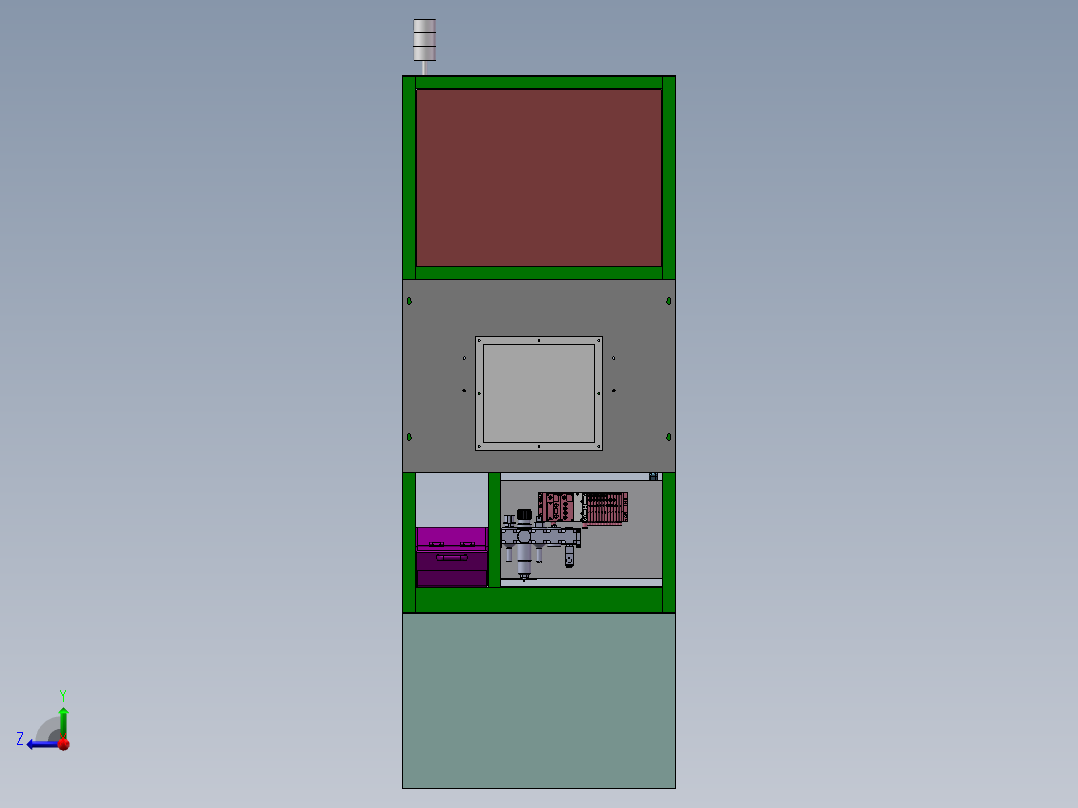 LCH-200 药瓶标签自动检测机右视图