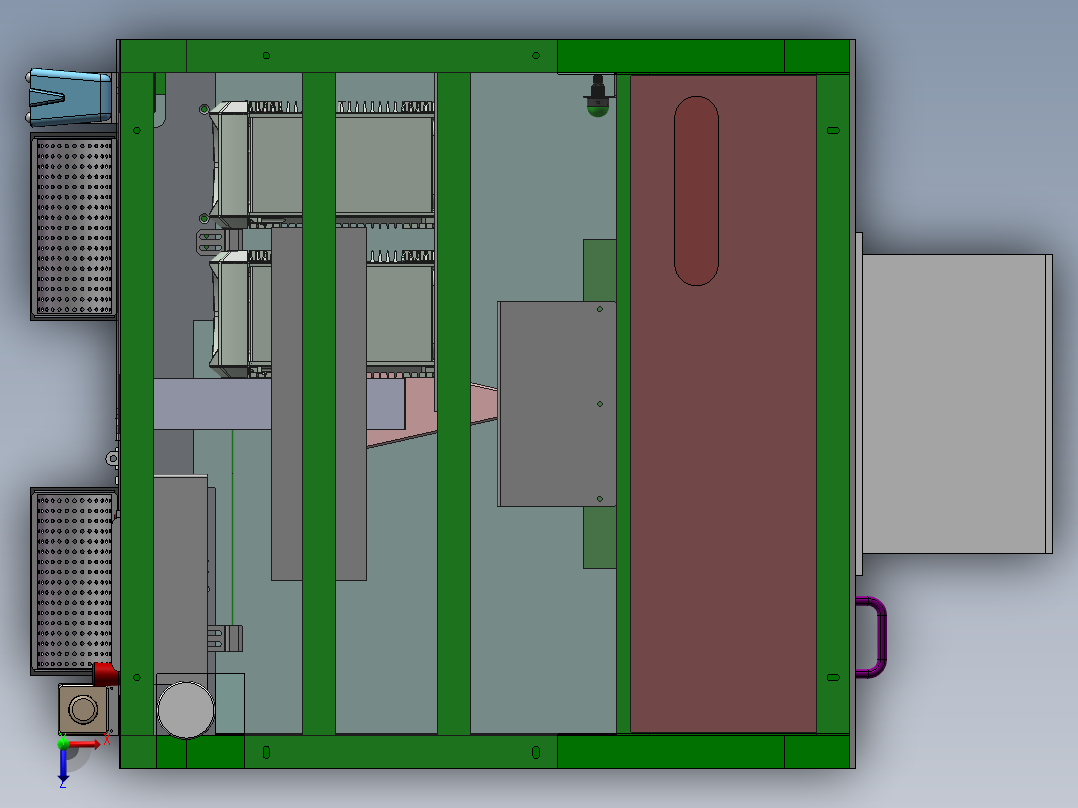 LCH-200 药瓶标签自动检测机俯视图