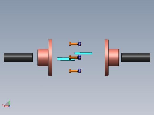 如何在 Solidworks 中制作法兰连接所有零件和装配体的完整视频后视缩略图