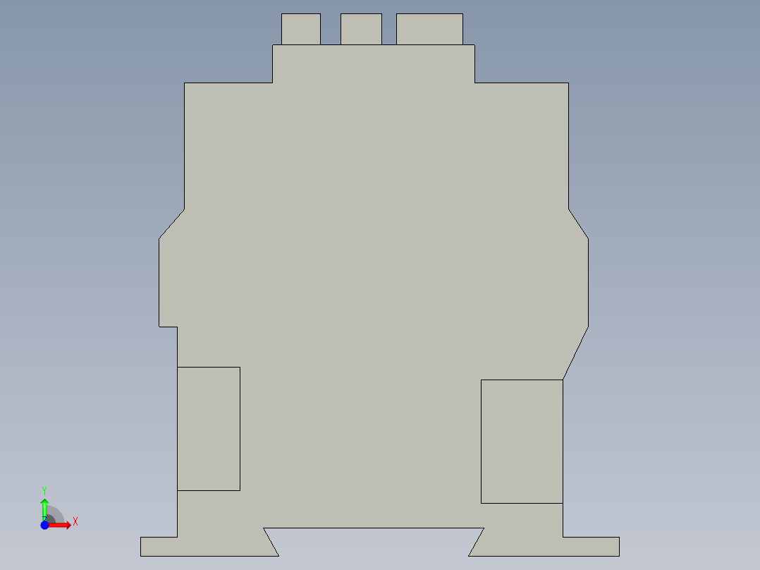 接触器CJX20910前视图