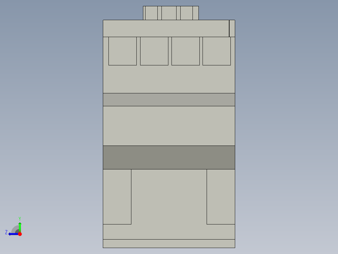 接触器CJX20910右视图