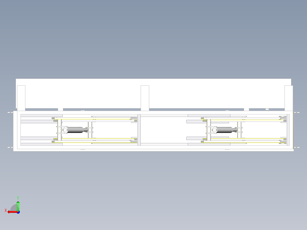 15吨液压升降平台--1113146-111后视图