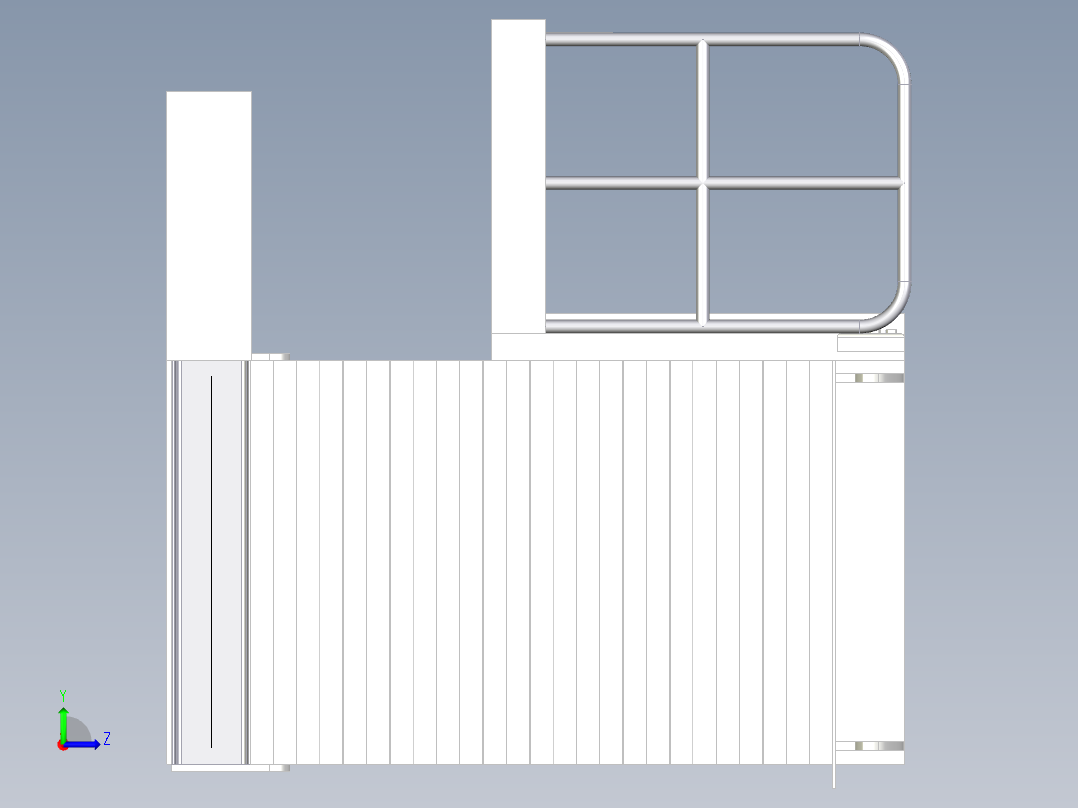 15吨液压升降平台--1113146-111左视图