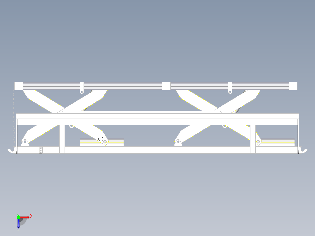 15吨液压升降平台--1113146-111俯视图