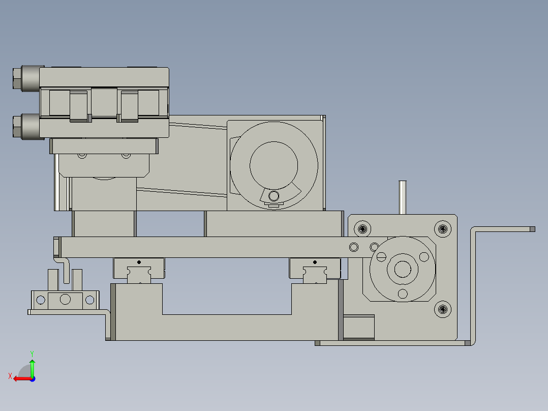 F01AE00021-D4000右夹膜旋转组件后视图