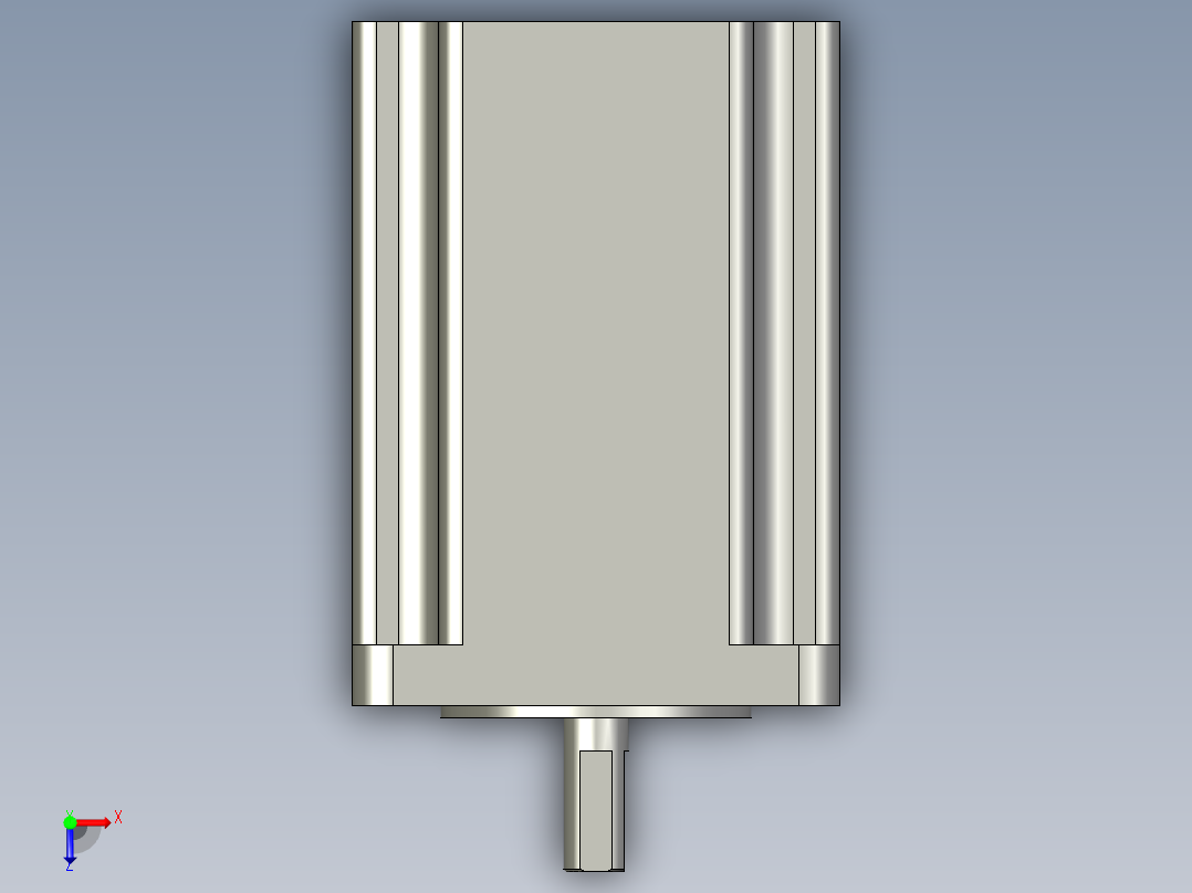 电机-AM24HS5401-10N俯视图