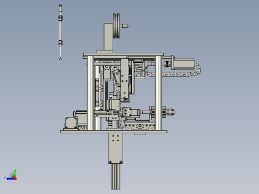 大铝件正面贴片组右视缩略图