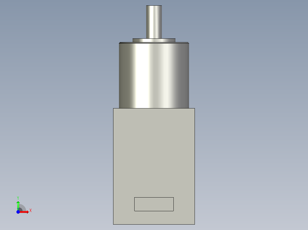 42HS6013A4减速比14前视图