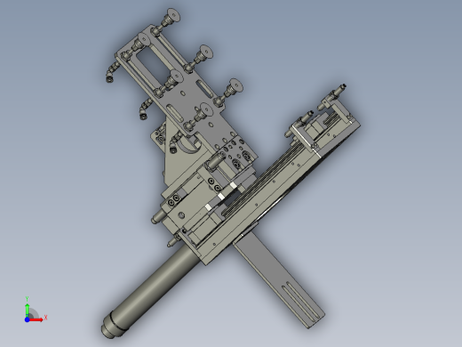 电芯上料抓取组件前视缩略图