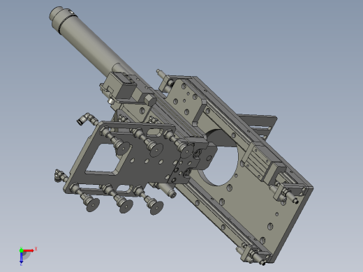电芯上料抓取组件俯视缩略图