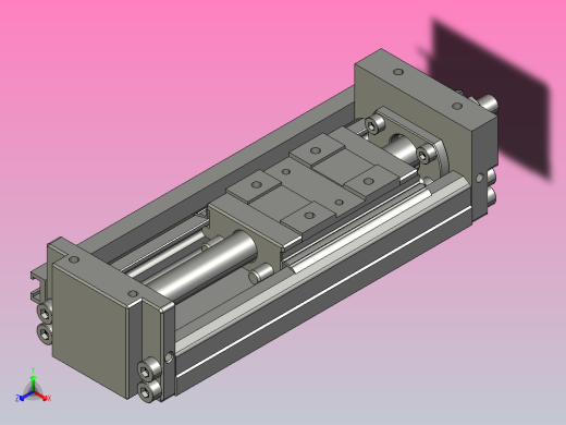 钢基模组TPA-KSR-4002C-100A1-M-H0S0正等轴测缩略图