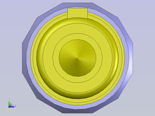 Cryptex达芬奇密码桶 stp左视缩略图
