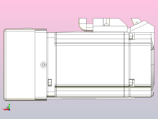 皮带直线轴半封闭可选导轨TPA-HNB-105D-90-L1150-ML-Y-P20-N3后视缩略图