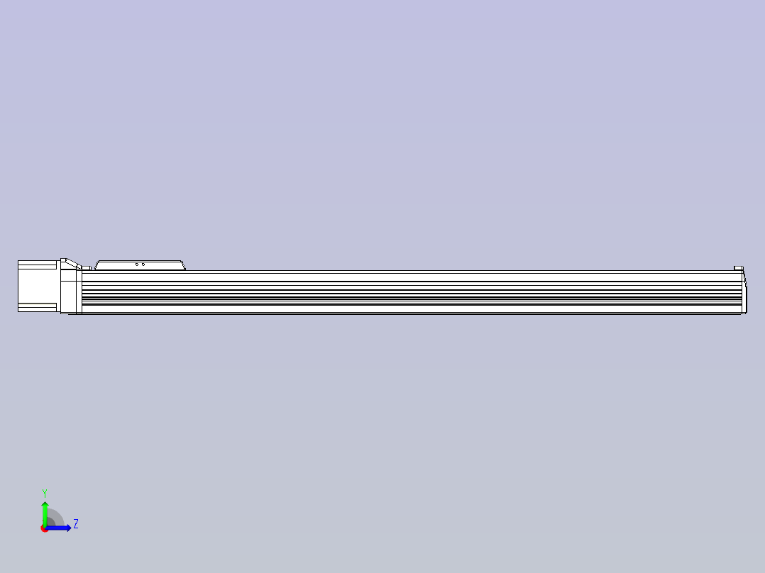 SMD65直连封闭式系列模组[SMD65-G-600L]左视图
