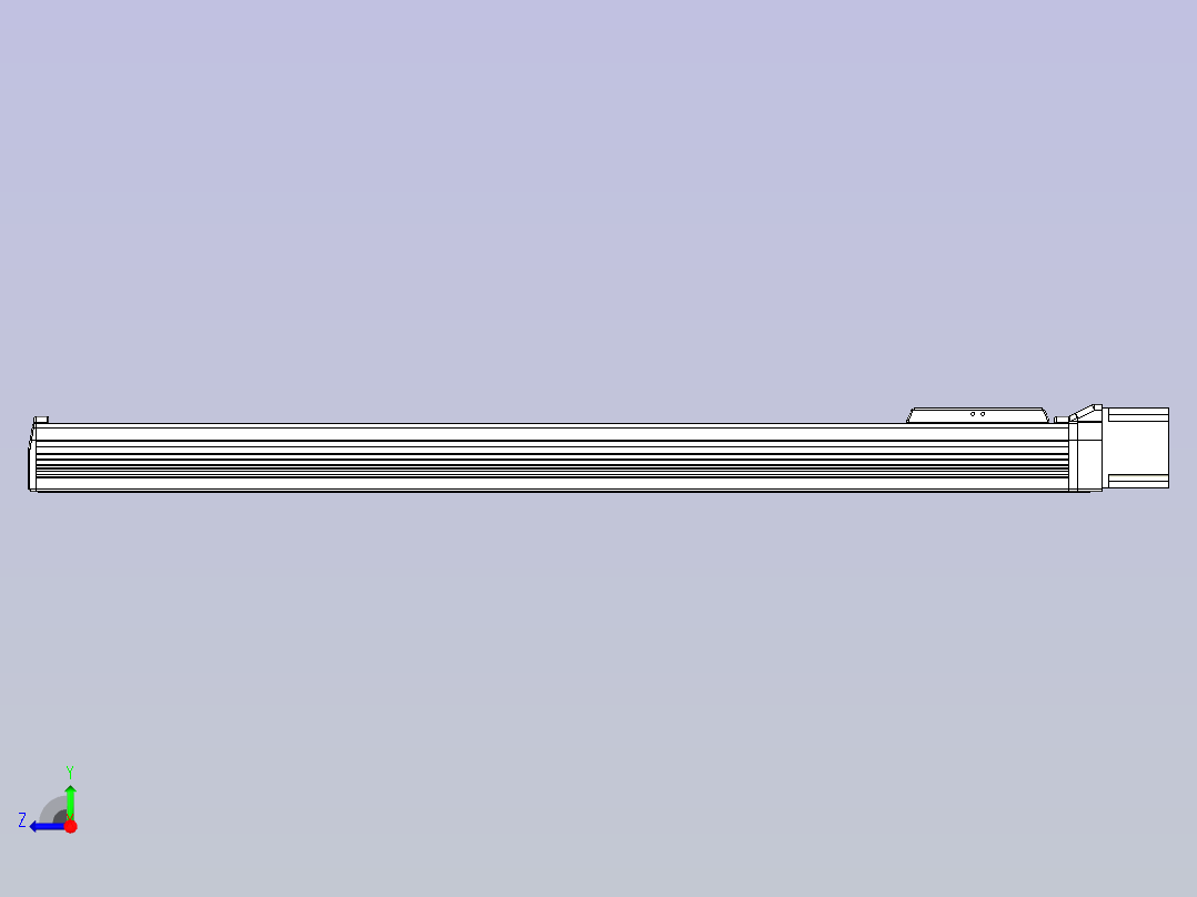 SMD65直连封闭式系列模组[SMD65-G-600L]右视图