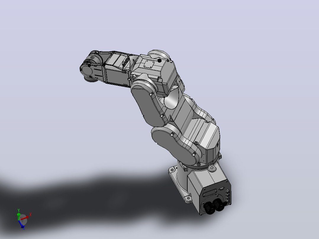 爱普生六轴机械手-C4主视图