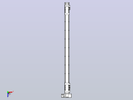 皮带直线轴双滑块型TPA-GCBS-50-P42-L375-RU-M10-N3俯视缩略图