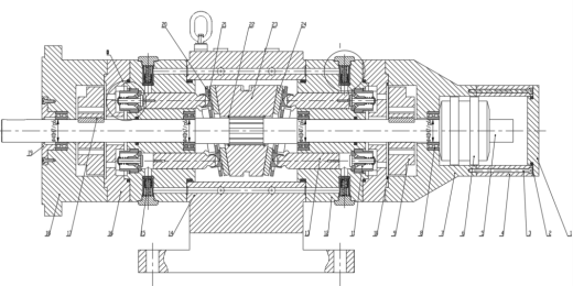 斜盘转动式液压柱塞泵设计（SW+CAD+说明书）缩略图