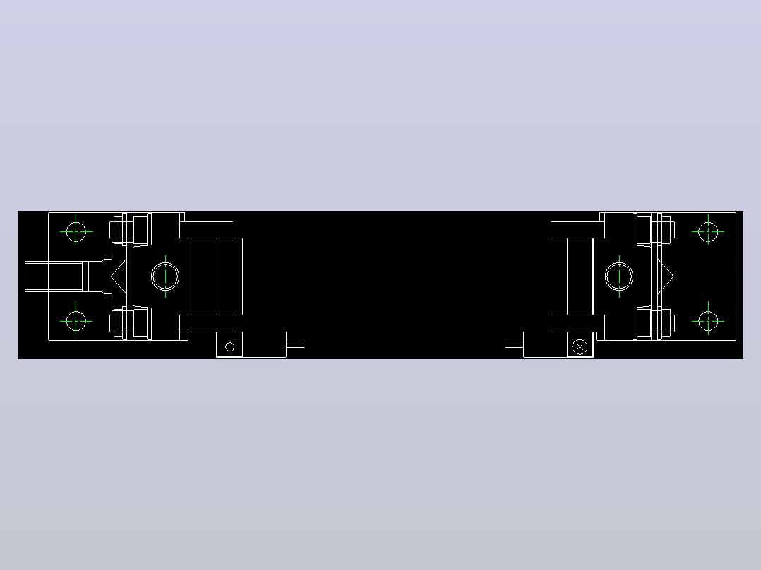 SMC气缸CDA2LQ40_B图纸