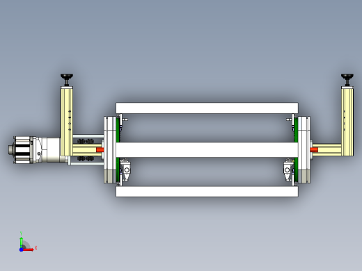 环形导轨垂直双轨道线体前视缩略图