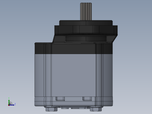 卡萨帕PLM30.27 04-S5 Hidro电机左视缩略图