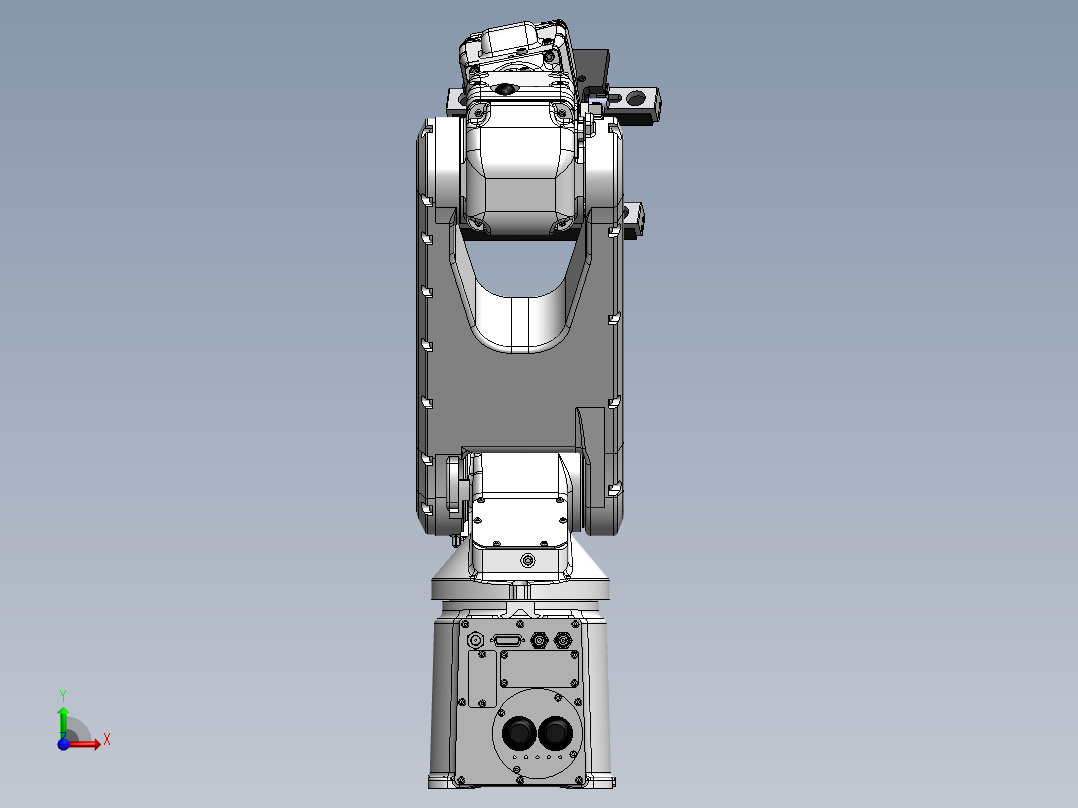 纸箱外包装检测前视图