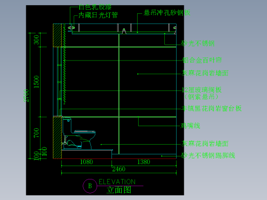 家装类CAD图块(五)-FH01130I