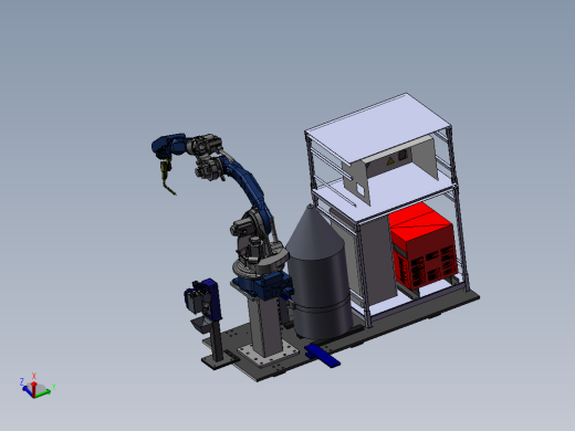 焊接地轨机器人模组sw18