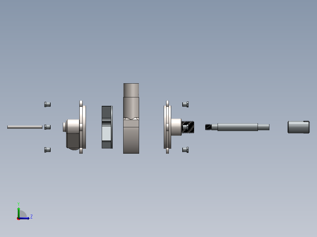 循环离心泵SW2015左视图