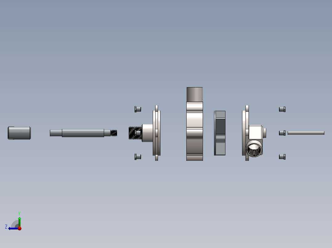 循环离心泵SW2015右视图