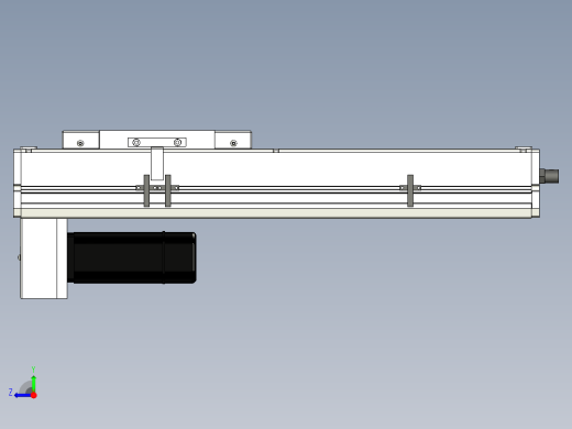 Toyo东佑达直线模组-ECH17-300-BM-400W+煞車右视缩略图