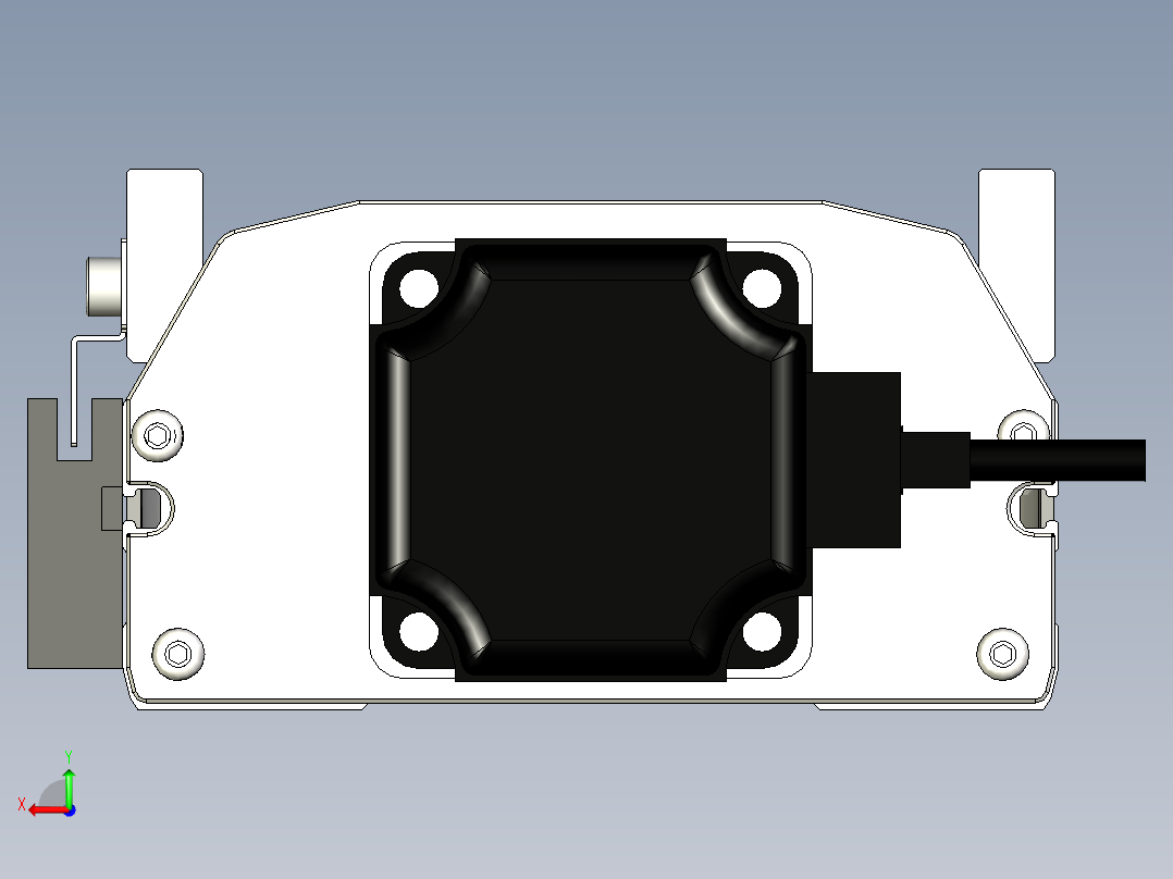 Toyo东佑达直线模组-ETH14-250-BC-400W+煞車-C4反后视图