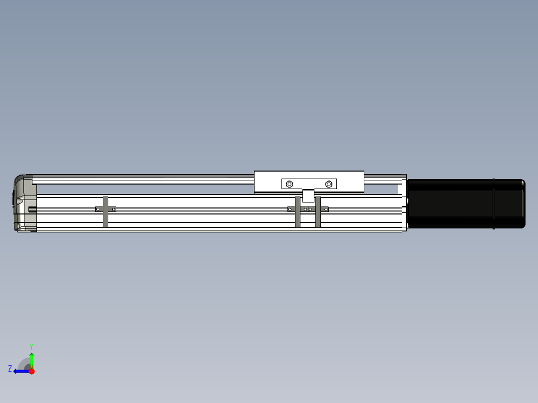 Toyo东佑达直线模组-ETH14-250-BC-400W+煞車-C4反右视图