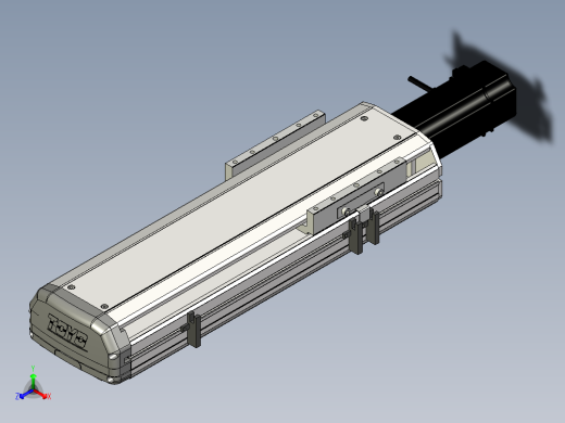 Toyo东佑达直线模组-ETH14-250-BC-400W+煞車-C4反正等轴测缩略图