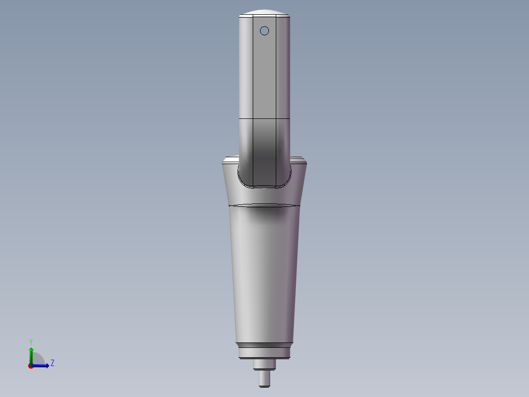 车载空气进化器左视图