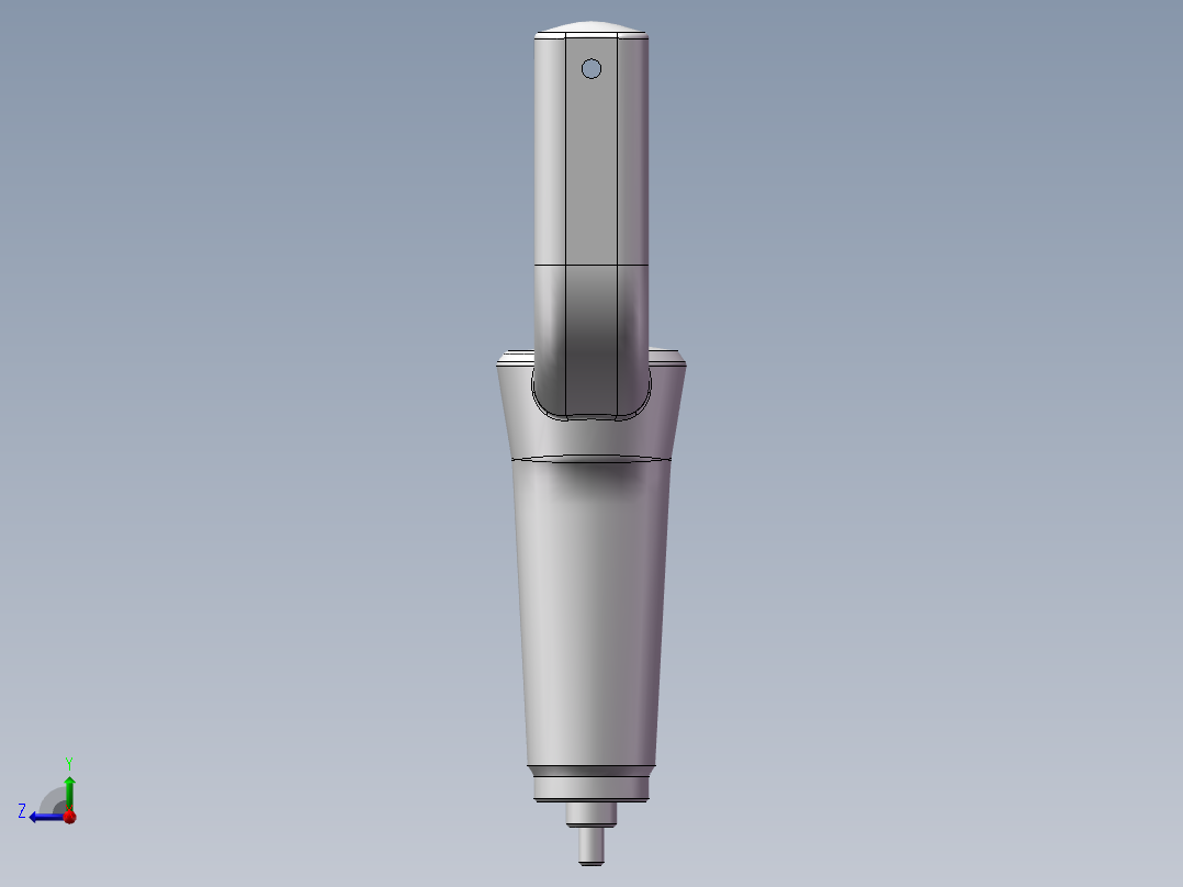 车载空气进化器右视图