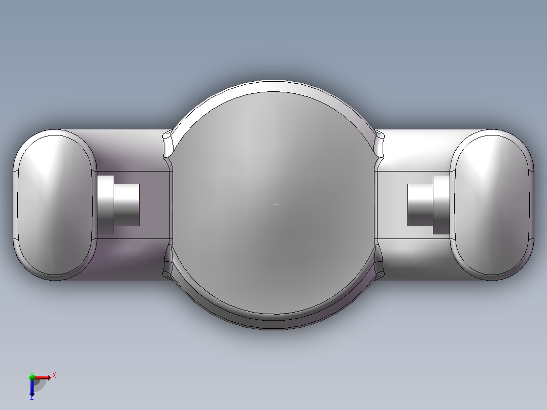 车载空气进化器俯视图