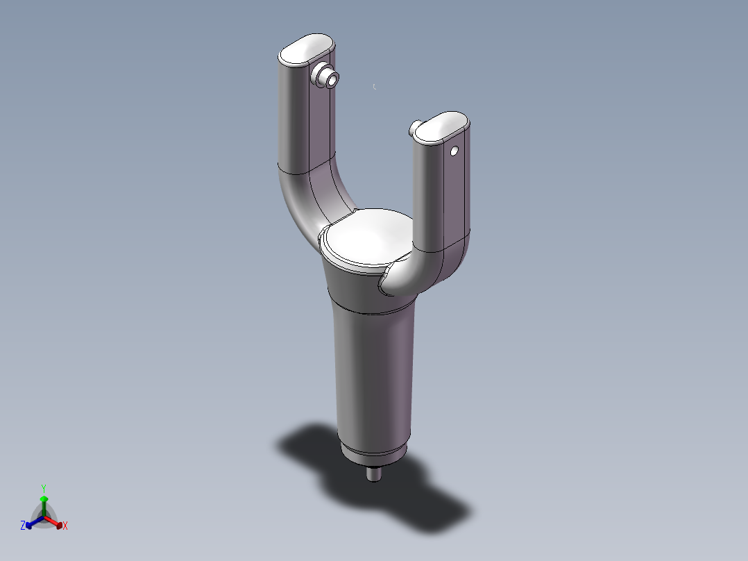 车载空气进化器正等轴测图