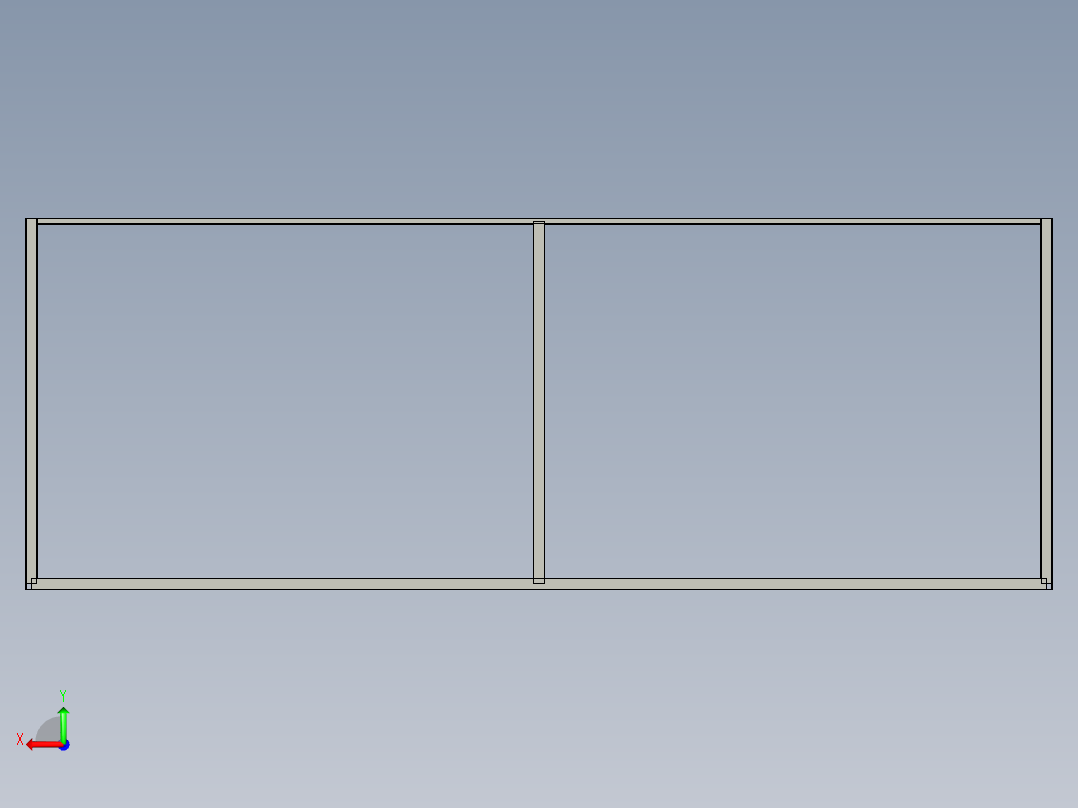 户外阳光棚3d图纸 户外停车遮阳棚3d图 室外阳后视图
