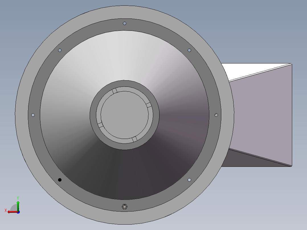 立轴式破碎机的设计 338656===250后视图