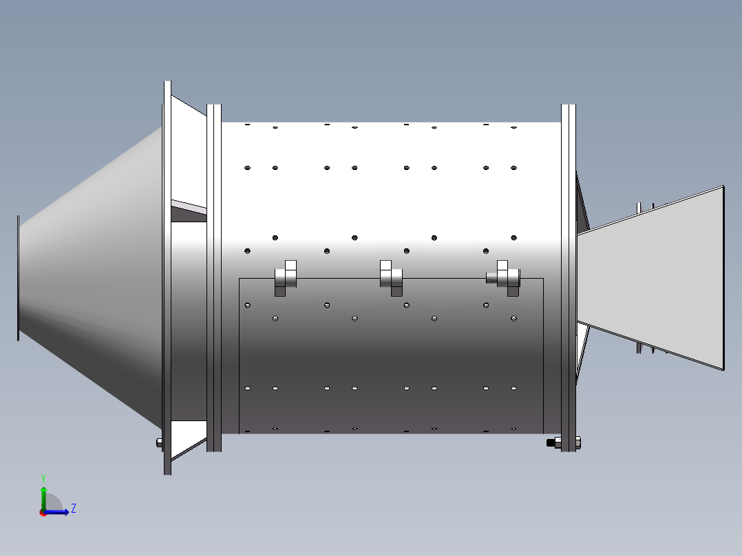立轴式破碎机的设计 338656===250左视图