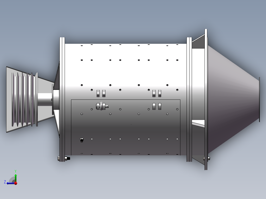 立轴式破碎机的设计 338656===250右视图