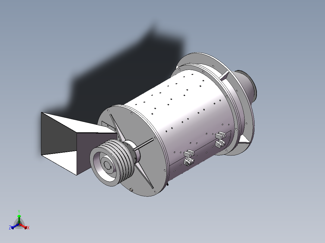 立轴式破碎机的设计 338656===250正等轴测图