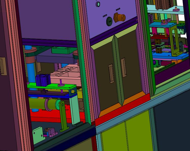 软包电池电芯铝塑膜冲坑机